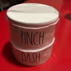 NWT Rae Dunn Pinch/Dash bowls w/ spoons